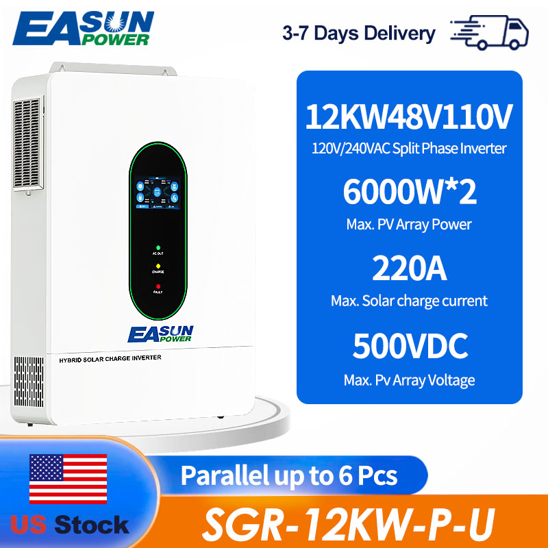 Grid Tie Inverter Limiter 2000W - EASUN POWER US 12KW 12000W Split