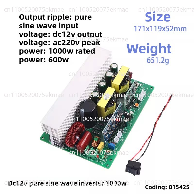 500W/1000W Pure Sine Wave Inve - Pure Sine Wave Inverter Board 24V 48V recension och pris