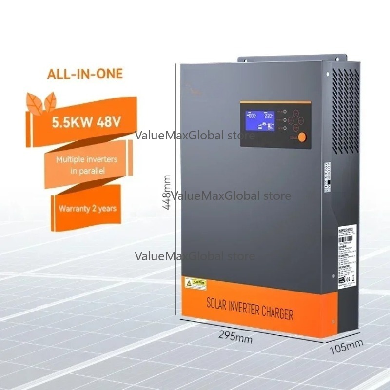 factory 5.5KW 5.5KVA MPPT 80A  - Hybrid Solar Inverter 5.5Kw Mppt 48V recension och pris