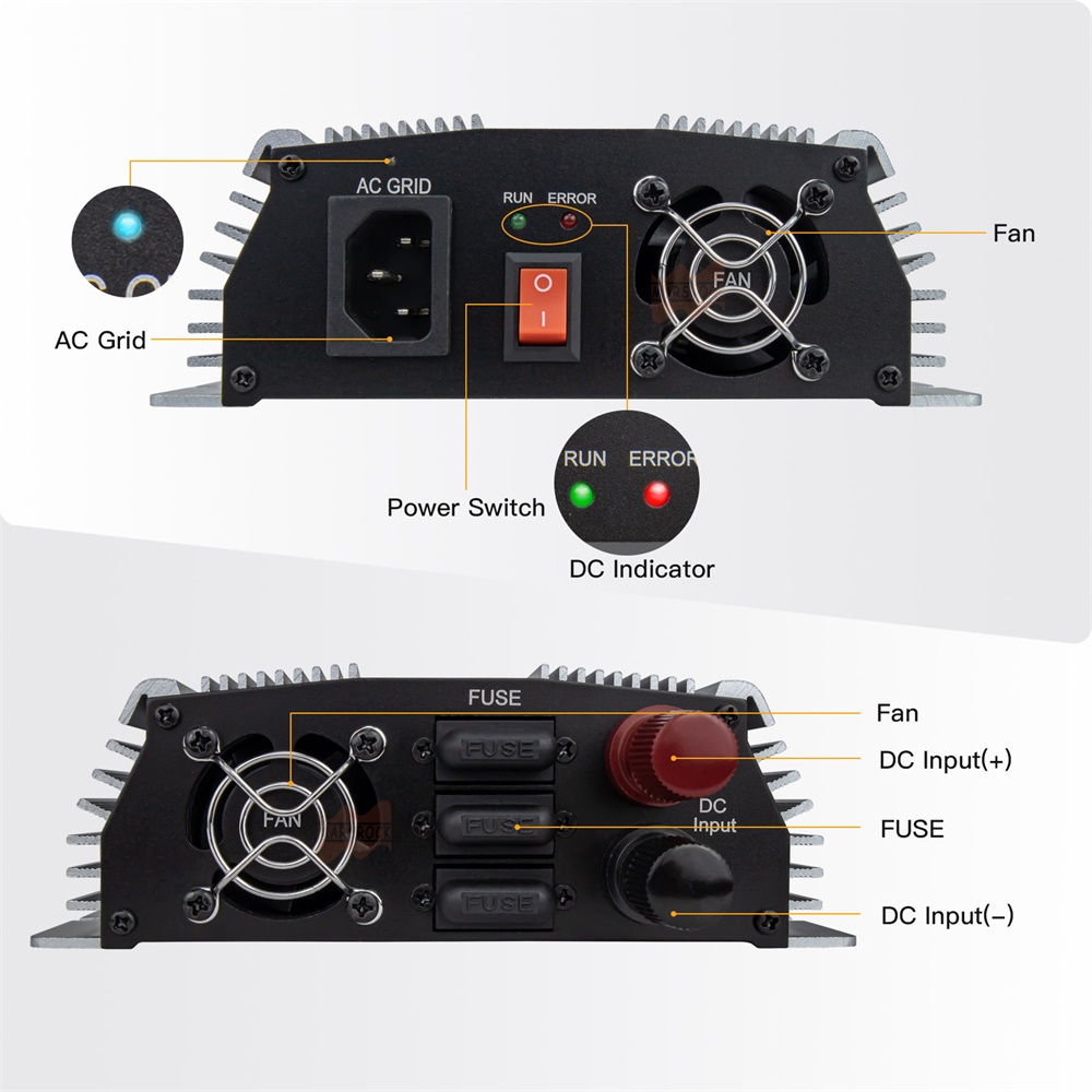 1400W Solar MPPT Micro Inverte - Micro Inverter 1400W Solar Grid Tie recension och pris